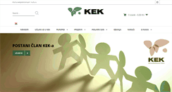 Desktop Screenshot of kek.hr