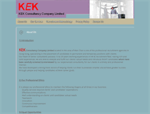 Tablet Screenshot of kek.com.hk
